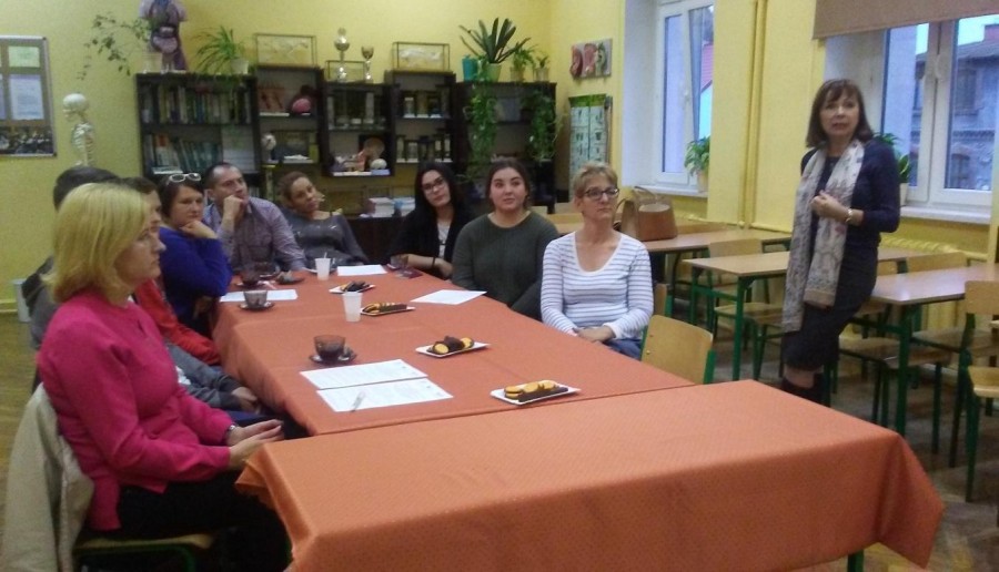 Spotkanie z uczniami i rodzicami uczniów zakwalifikowanych do udziału w mobilności do Hiszpanii